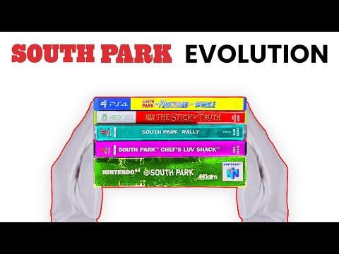 Evolution of South Park Games (1998-2023)