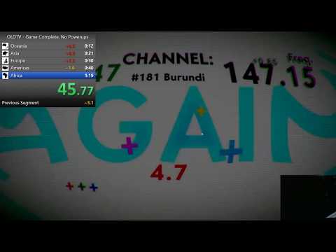 OLDTV Speedrun - Game Complete, No Powerups 51.64 [OLD WR]