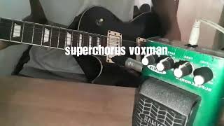 Video thumbnail for Teste do pedal ch-20 voxman by canal do Juh