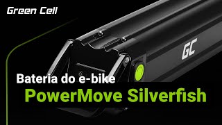 Green Cell EBIKEGCF06 Baterie pro Elektrokola Silverfish s Nabíječkou 24V 11,6Ah 278Wh Li-Ion – Vyrobeno v Polsku