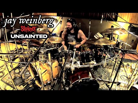 Jay Weinberg (Slipknot) - "Unsainted" Studio Drum Cam