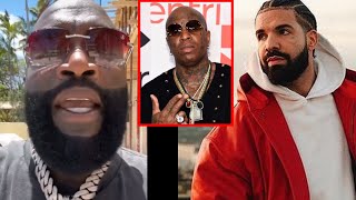 Rick Ross Troll Birdman & Drake On Live