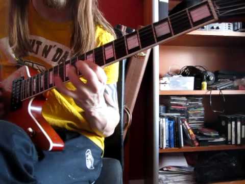 Under a glass moon solo cover with my Gibson Explorer