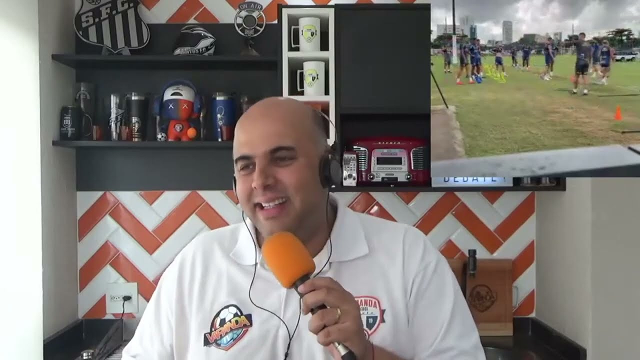 IMAGENS DO TREINO DO SANTOS | TIQUINHO CONTRA O PALMEIRAS | BARREAL TEM CHEGADA ADIADA