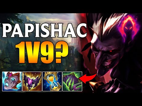 CAN PAPISHAC 1V9 WITH SHACO?! (Attempting to carry a team of throwers)