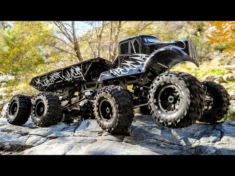 Exceed RC 8x8 MadTorque Monster Truck Crawler in Action 4K