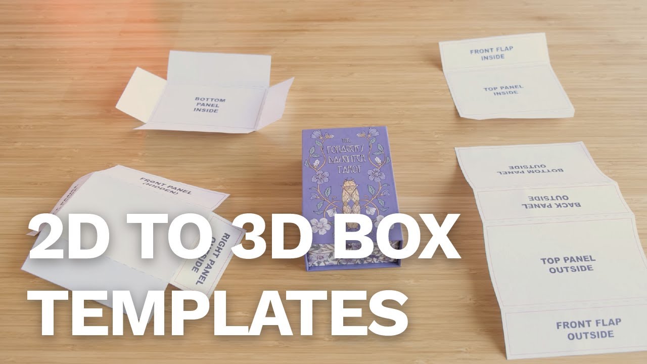 2D to 3D Box Templates Guide