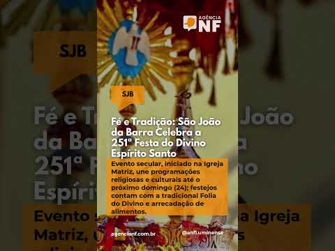 🕊️ Fé e Tradição: Confira a programação da reta final da 251ª Festa do Divino em SJB!