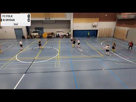 Naiset futsal kolmonen FC Folk vs IK Myran - 22/01/2023