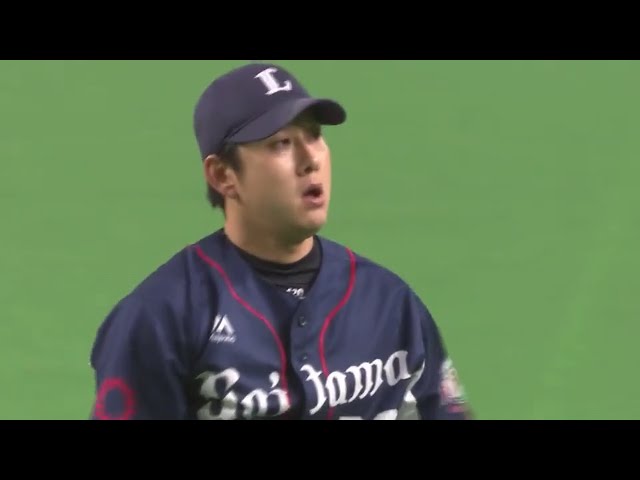 【5回裏】省エネ投球!! ライオンズ・野上が空振り三振で5回を無失点に抑える!! 2017/10/1 F-L