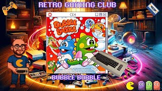 Bubble Bobble | C64 | Review & Gameplay | The Cutest & Catchiest Arcade Classic Ever!