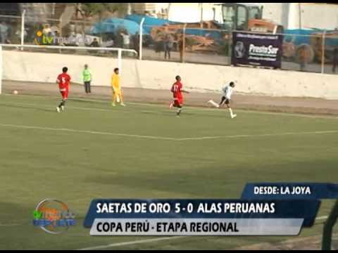 Saetas de Oro 5 - 0 Estudiantes Alas Peruanas - Copa Perú - etapa regional - Tvmundo Deportes 2013