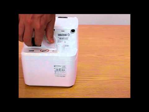 Back of IntelliPAP 2 AutoAdjust CPAP Machine