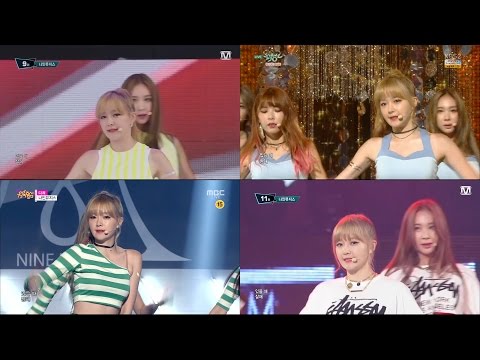 [4K] 나인뮤지스[9MUSES] : 다쳐(Hurt Locker) Live 4 in 1