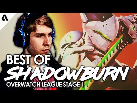 Best Plays of Philadelphia Fusion Shadowburn | Overwatch League Highlights Stage 1