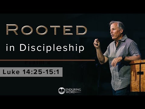 "Rooted" 1 - Rooted In Discipleship - Luke 14:25-15:1