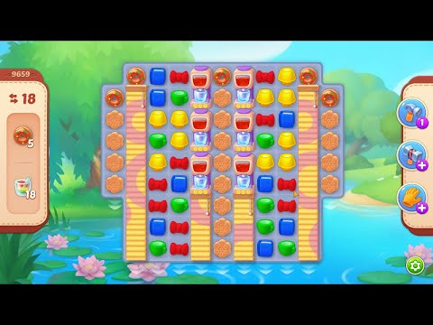 Homescapes Level 9659 No Boosters Gameplay