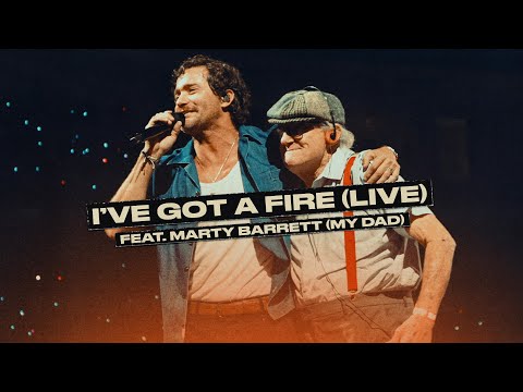 Pat Barrett - I've Got A Fire (Live) feat. Marty Barrett (My Dad)