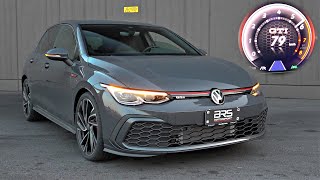 2021 VW Golf 8 GTI DSG Stock Exhaust Sounds with B