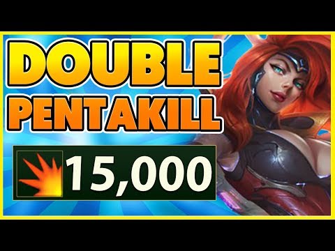 *1294 AD* BACK TO BACK PENTAKILLS (1560% AD RATIO) - BunnyFuFuu