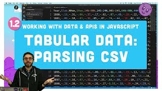 1.2 Tabular Data - Working With Data &amp; APIs in JavaScript