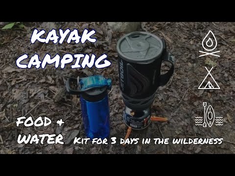 Water & Cooking Kit for Back Country Kayak Camping