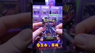 Daily pack opening No.411 #pokemon #pokemontcg #pokemoncards #paldeanfates #shorts #unboxing