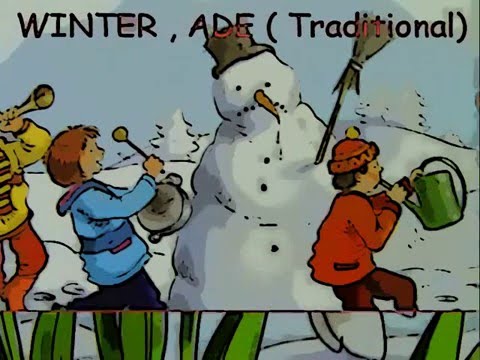 WINTER, ADE ! -- Deutsches Volkslied