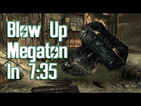Fallout 3 :Speedrun To Blow Up Megaton In 7:35