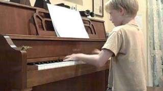 8 year old Nathan Schaumann plays 