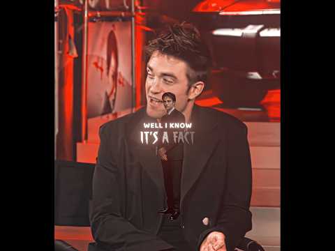 "It's a Fact 🗿" - Robert Pattinson's Batman Edit | Los Voltaje (Slowed & Reverb)