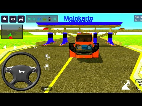 Coach Bus Simulator India Off Road Driving Bus Game Simulator 2025 Gameplay Video #bus #game #gaming