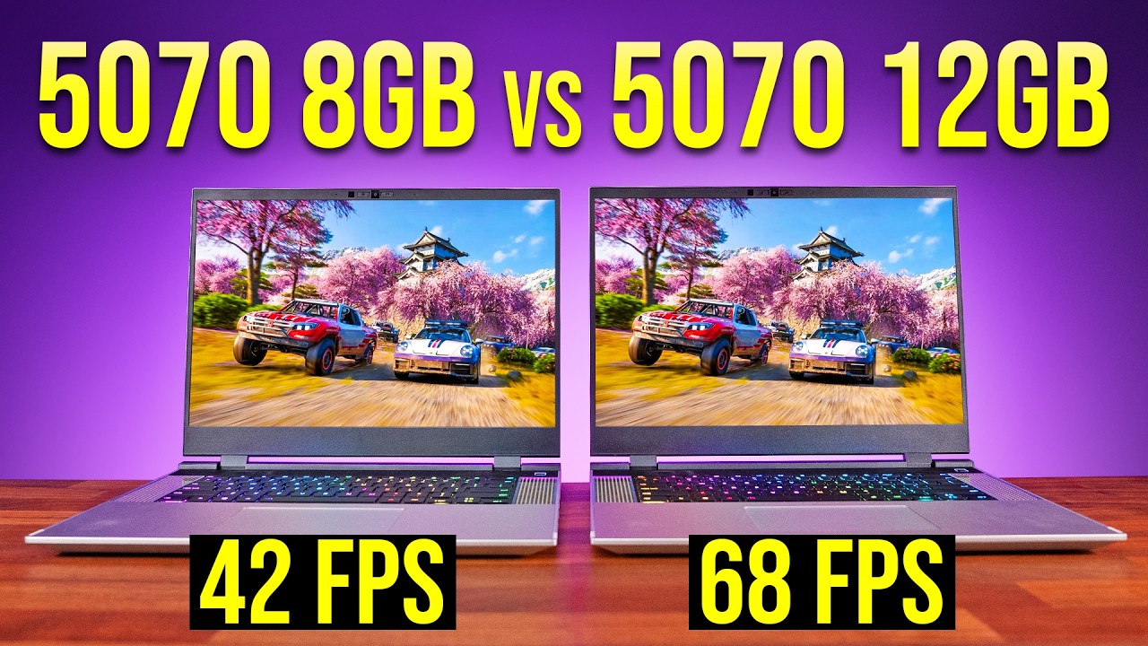RTX 5070 12GB vs 8GB - Is 12GB VRAM Worth More $$$?