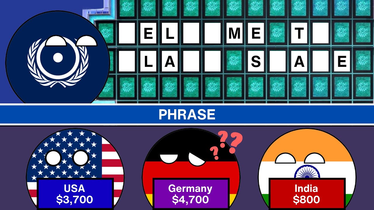 "Wheel of Fortune" (Part I) | CountryballsAnimated S3E5