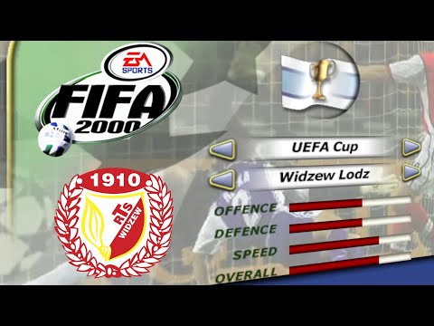 [PC] FIFA 2000 | WIDZEW LODZ | EFA/UEFA CUP | WORLD CLASS DIFFICULTY