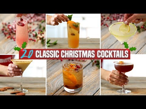 20 Classic Christmas Cocktails | Holiday Cocktail...