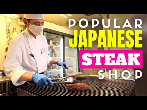 Japan's Most Popular Fast Steak Shop! Tips for Ikinari Steak