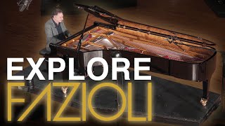 Video thumbnail for Concert Grand Comparison: Fazioli F308 by Synchron Stage Vienna