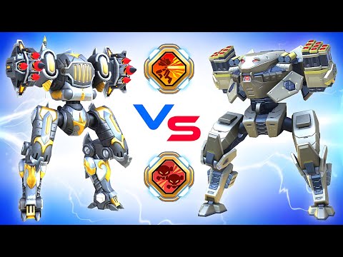 Javelin Rack 12 vs Rocket Mortar 12 - Redeemer Ares - Mech Arena