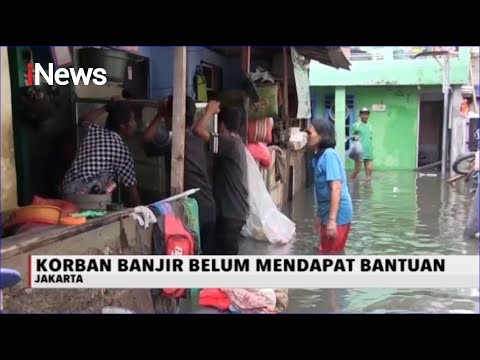 Kalideres Masih Terendam Banjir, Warga Akui Belum Tersentuh Bantuan - iNews Sore 04/01