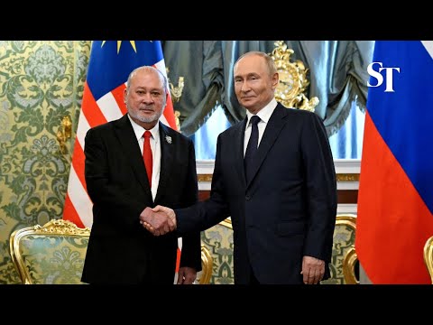 Putin hosts Malaysia’s King in first state visit to Russia since 1967