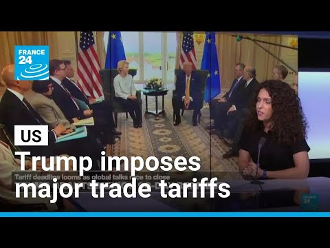 US President Donald Trump imposes sweeping trade tariffs to many countries