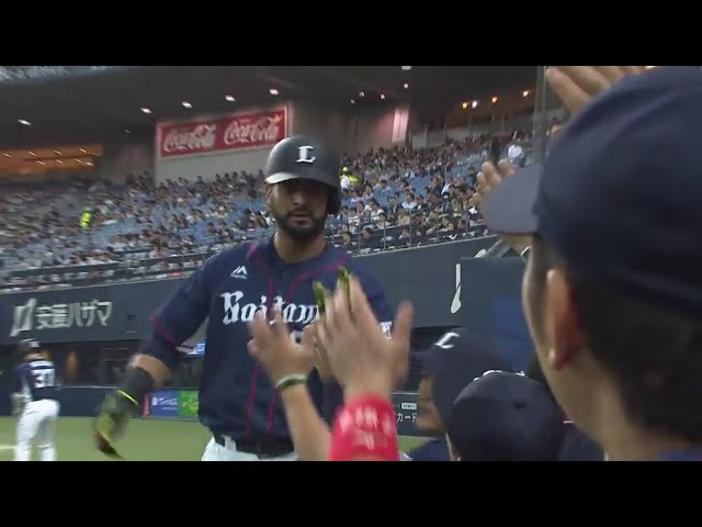 【2回表】ライオンズ・メヒアの第6号ソロホームランで先制!! 2017/5/13 Bs-L