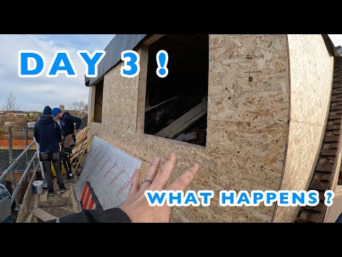 What Happens On A Loft Conversion ? Day 3 !