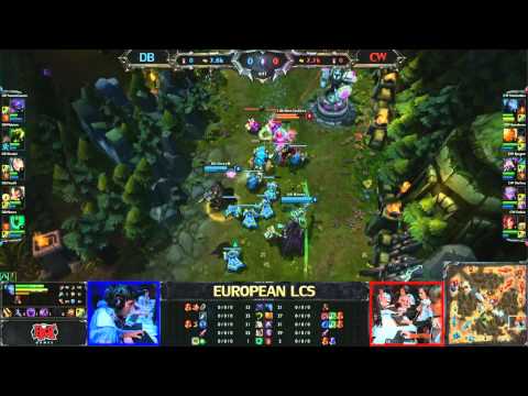 DB vs CW - LCS 2013 EU Spring W8D2 (English)