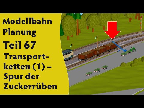 Modellbahn: Planung Teil 67  –  Transportketten (1) – Spur der Zuckerrüben
