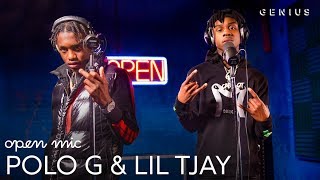 Video thumbnail of "Polo G & Lil Tjay "Pop Out" (Live Performance) | Open Mic"