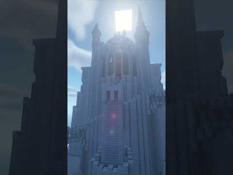 ArktechFilms - Castlevania-inspired Cathedral for my Minecraft Adventure Map #shorts