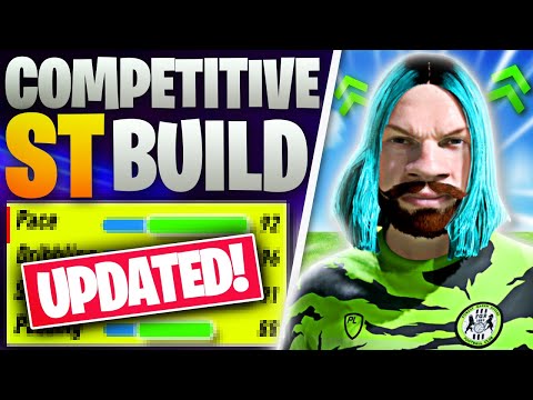 BEST *UPDATED* COMPETITIVE STRIKER BUILD IN FIFA 22 PRO CLUBS.....11 vs 11