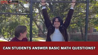 Can students answer basic math questions